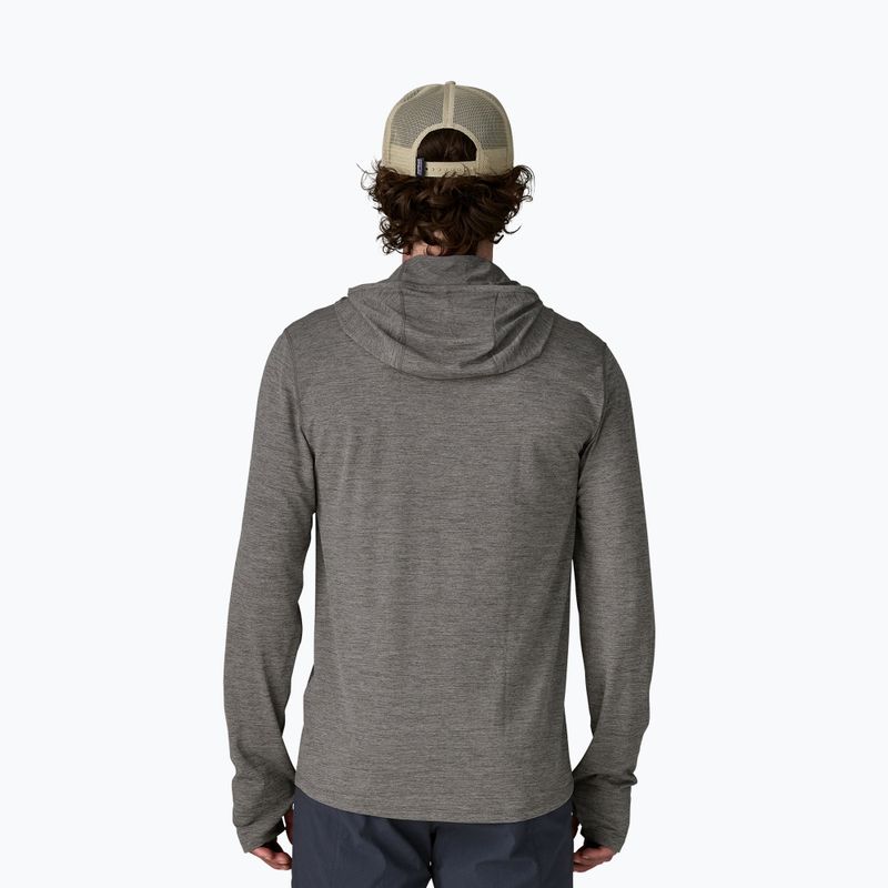 Мъжки суитшърт Patagonia Capilene Cool Sun Hoody forge grey/noble grey x-dye 3
