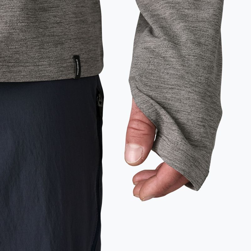 Мъжки суитшърт Patagonia Capilene Cool Sun Hoody forge grey/noble grey x-dye 9