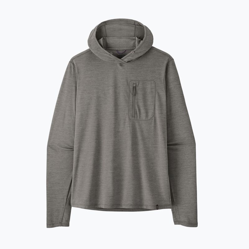 Мъжки суитшърт Patagonia Capilene Cool Sun Hoody forge grey/noble grey x-dye 10