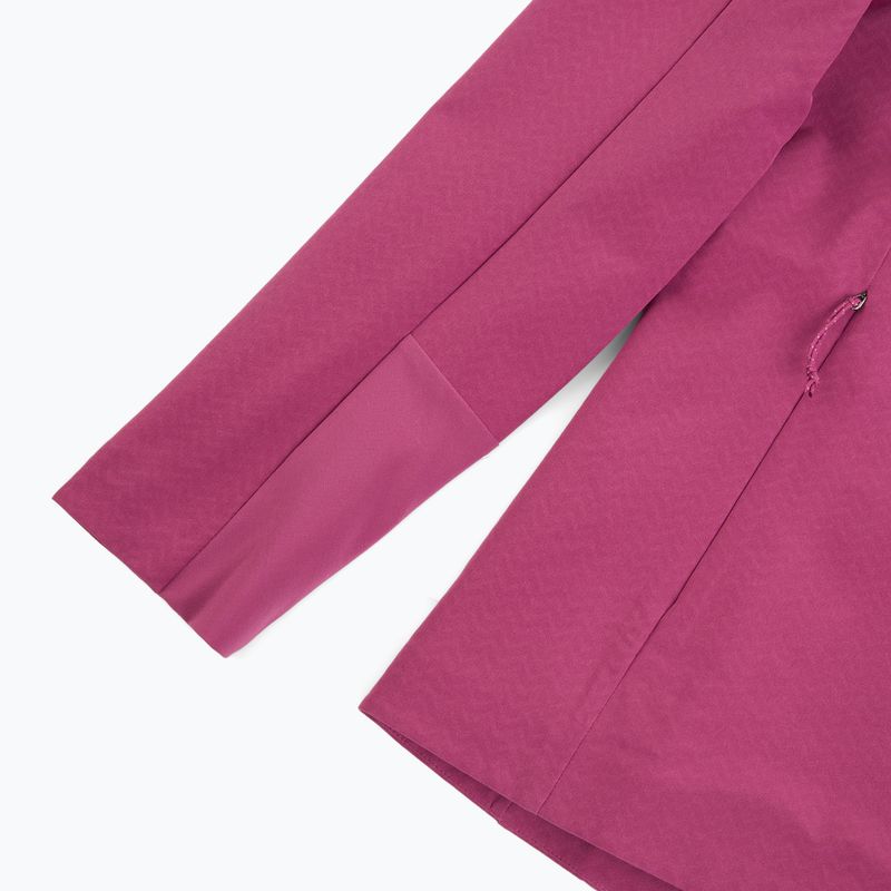 Дамско софтшел яке Patagonia R1 CrossStrata Hoody faded magenta 4