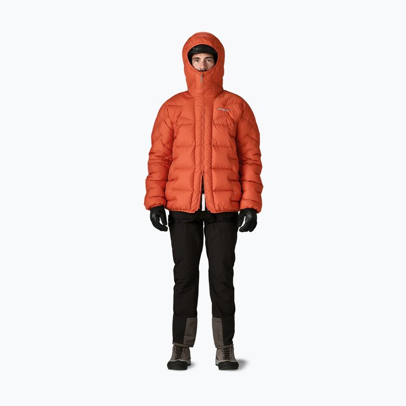 Мъжко пухено яке Patagonia Durable Down Parka coal orange 2
