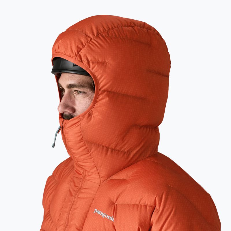 Мъжко пухено яке Patagonia Durable Down Parka coal orange 5