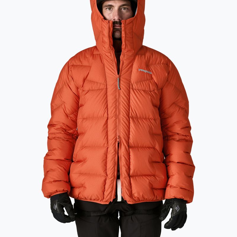 Мъжко пухено яке Patagonia Durable Down Parka coal orange 6