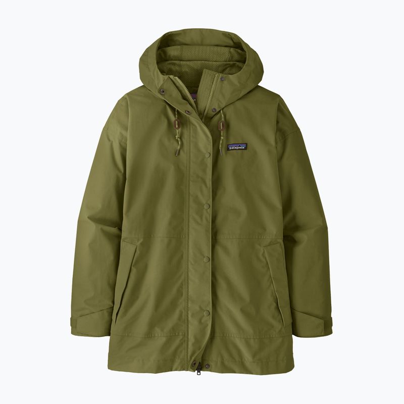 Дамско яке за дъжд Patagonia Outdoor Everyday Rain caper green 6