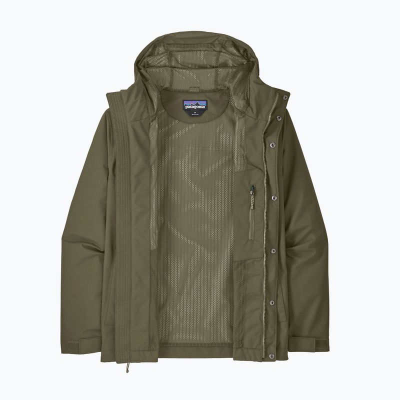 Мъжко яке за дъжд Patagonia Outdoor Everyday Rain basin green 11