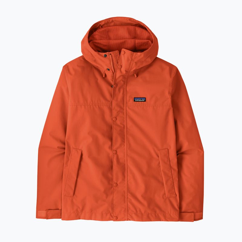 Мъжко яке за дъжд Patagonia Outdoor Everyday Rain coal orange 6