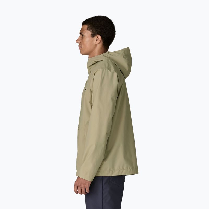 Мъжко яке за дъжд Patagonia Outdoor Everyday Rain weathered stone 4