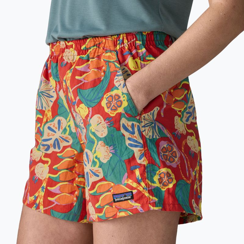 Дамски шорти Patagonia Baggies 5“ tropiclimb/hot ember 4