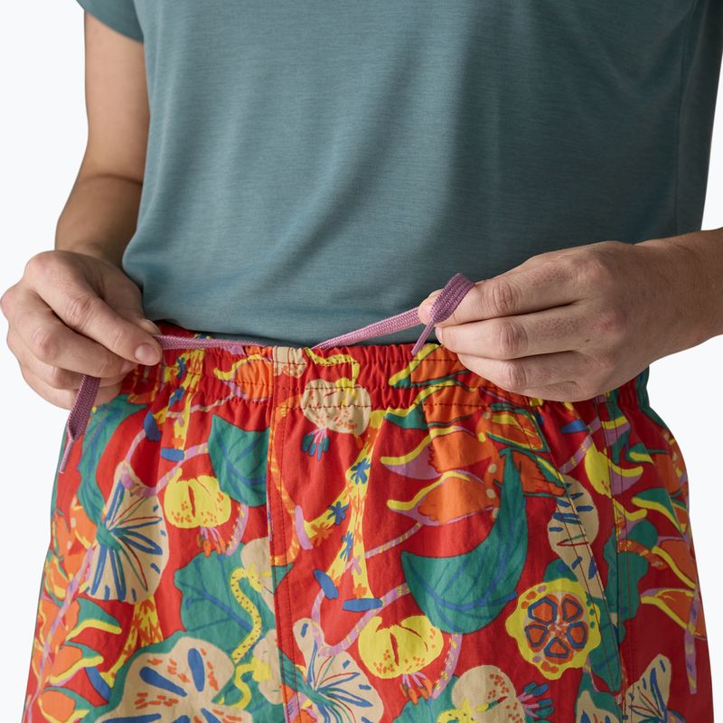 Дамски шорти Patagonia Baggies 5“ tropiclimb/hot ember 6
