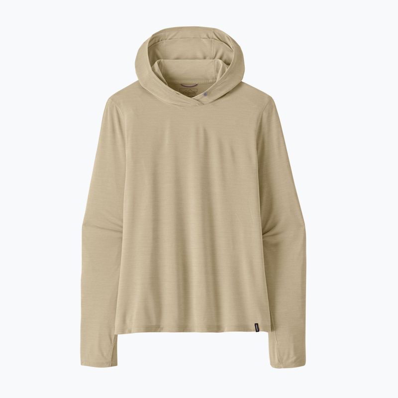 Дамски суитшърт Patagonia Capilene Cool Ultra Hoody pumice/dyno white x-dye 3