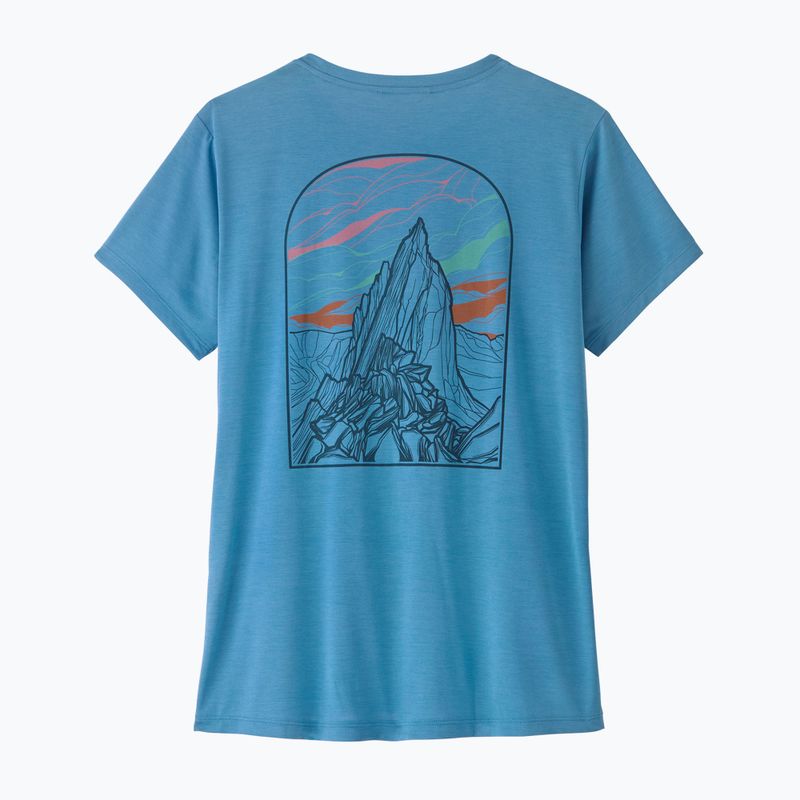 Дамска тениска Patagonia Capilene Cool Daily - Cloud Crag shore blue/light shore blue x-dye 2