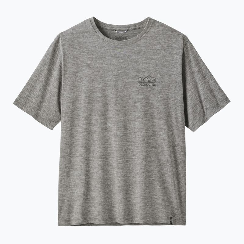 Мъжка тениска Patagonia Capilene Cool Daily - Strataspire feather grey 5