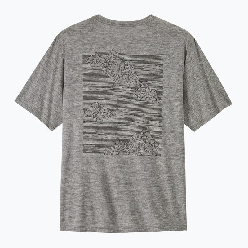 Мъжка тениска Patagonia Capilene Cool Daily - Strataspire feather grey 6