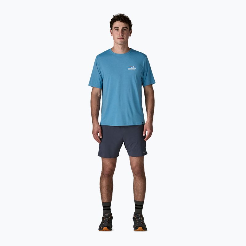 Мъжка тениска Patagonia Capilene Cool Daily - '73 Skyline shore blue/light shore blue x-dye 2