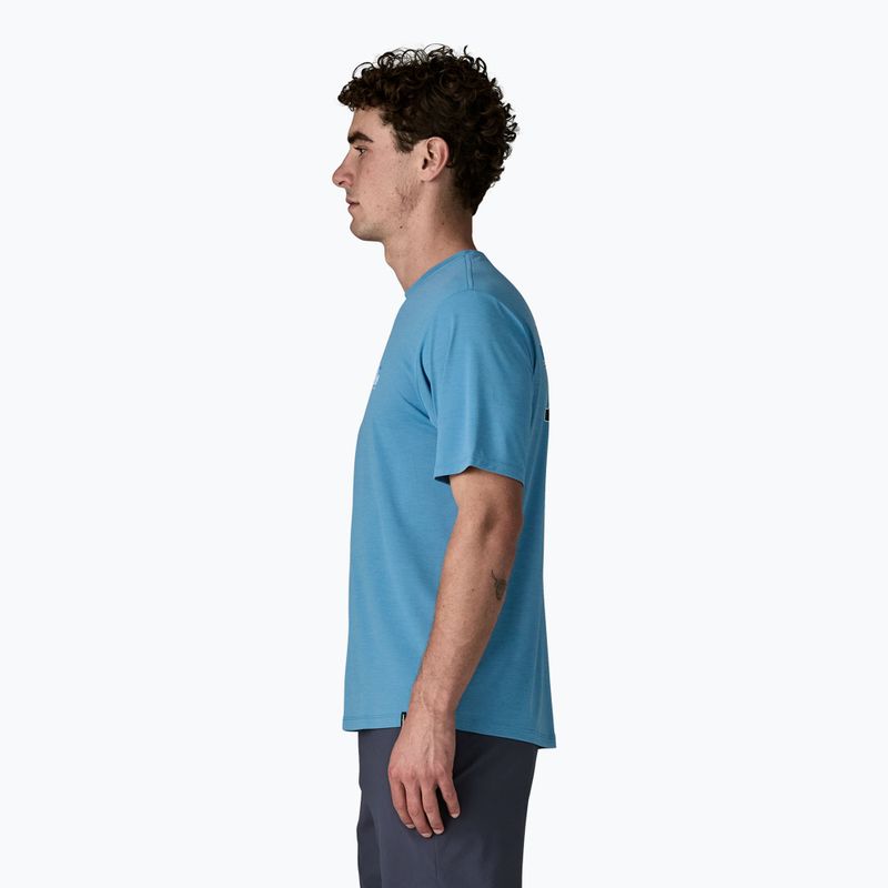 Мъжка тениска Patagonia Capilene Cool Daily - '73 Skyline shore blue/light shore blue x-dye 4