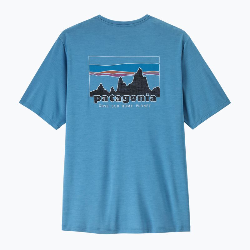 Мъжка тениска Patagonia Capilene Cool Daily - '73 Skyline shore blue/light shore blue x-dye 5