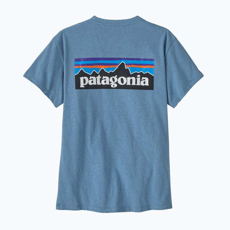 Дамска тениска Patagonia P-6 Logo Responsibili-Tee shore blue 2