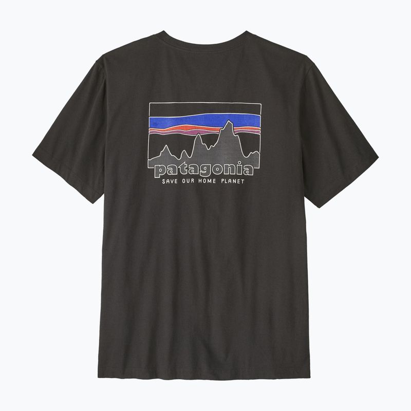 Мъжка тениска Patagonia '73 Skyline ink black 2