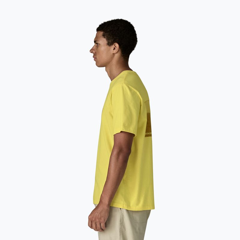 Мъжка тениска Patagonia Water People Spotter lemon zest 4