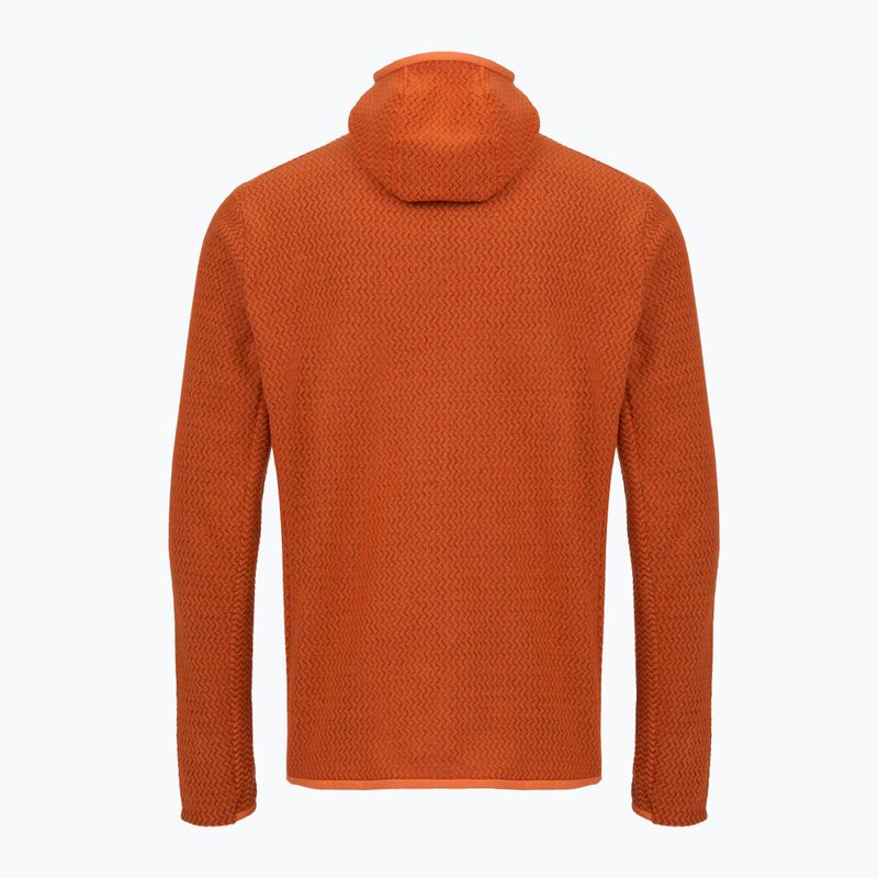Мъжки трекинг суитшърт Patagonia R1 Air Full Zip Hoody coal orange 2