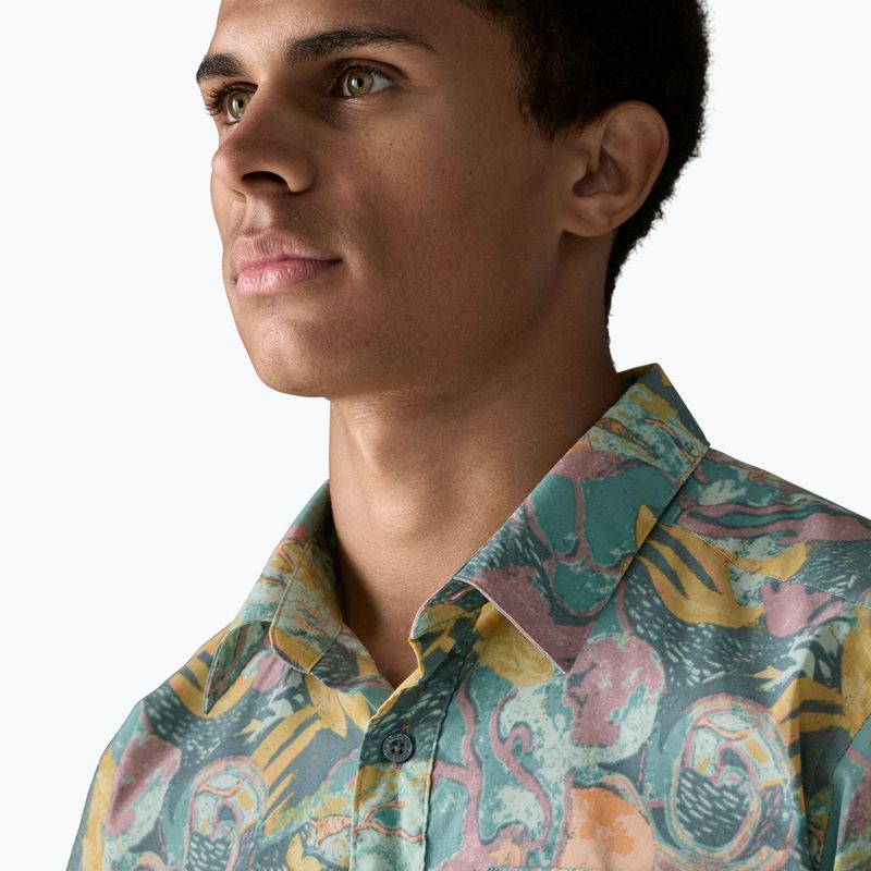 Мъжка риза Patagonia Go To moon tripper/blue sage 5