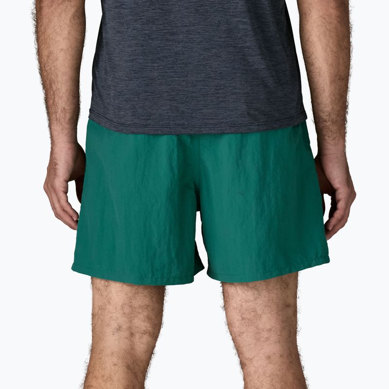 Мъжки шорти Patagonia Baggies 5“ 95 oval logo/gem green 3