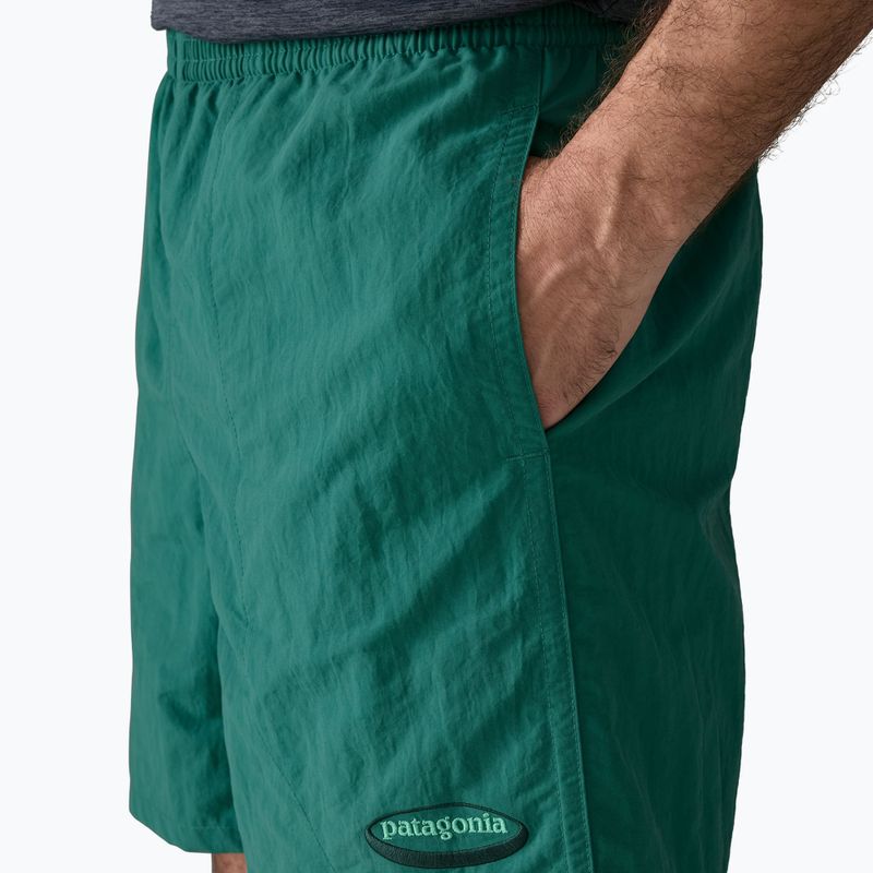Мъжки шорти Patagonia Baggies 5“ 95 oval logo/gem green 5