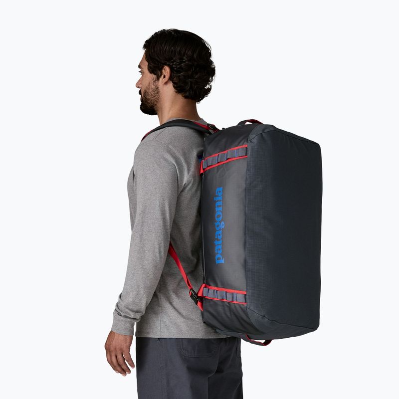 Пътна чанта Patagonia Black Hole Duffel 55 l smolder blue/amanita red 3