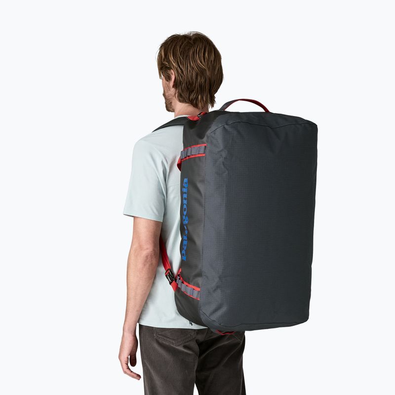 Пътна чанта Patagonia Black Hole Duffel 70 l smolder blue/amanita red 3