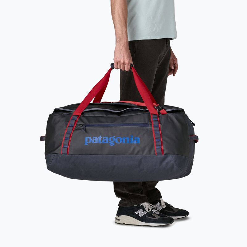 Пътна чанта Patagonia Black Hole Duffel 70 l smolder blue/amanita red 4