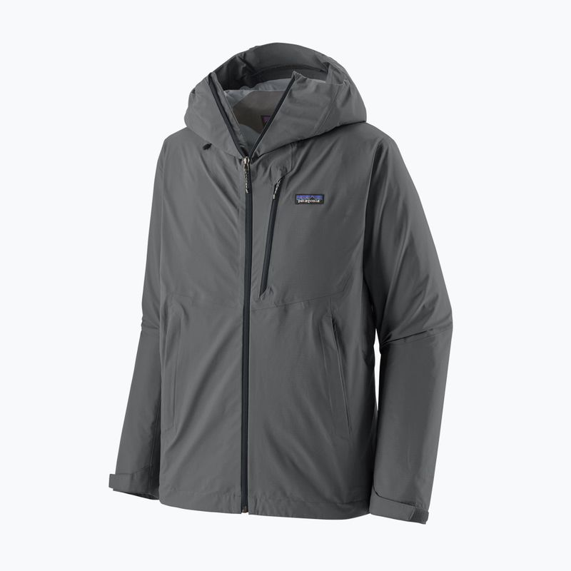 Мъжко яке за дъжд Patagonia Granite Crest Rain forge grey w/black 4