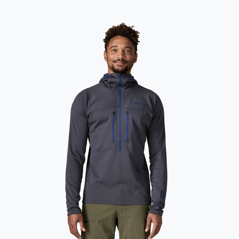 Мъжки суитшърт Patagonia R1 Ultralight Hoody smolder blue