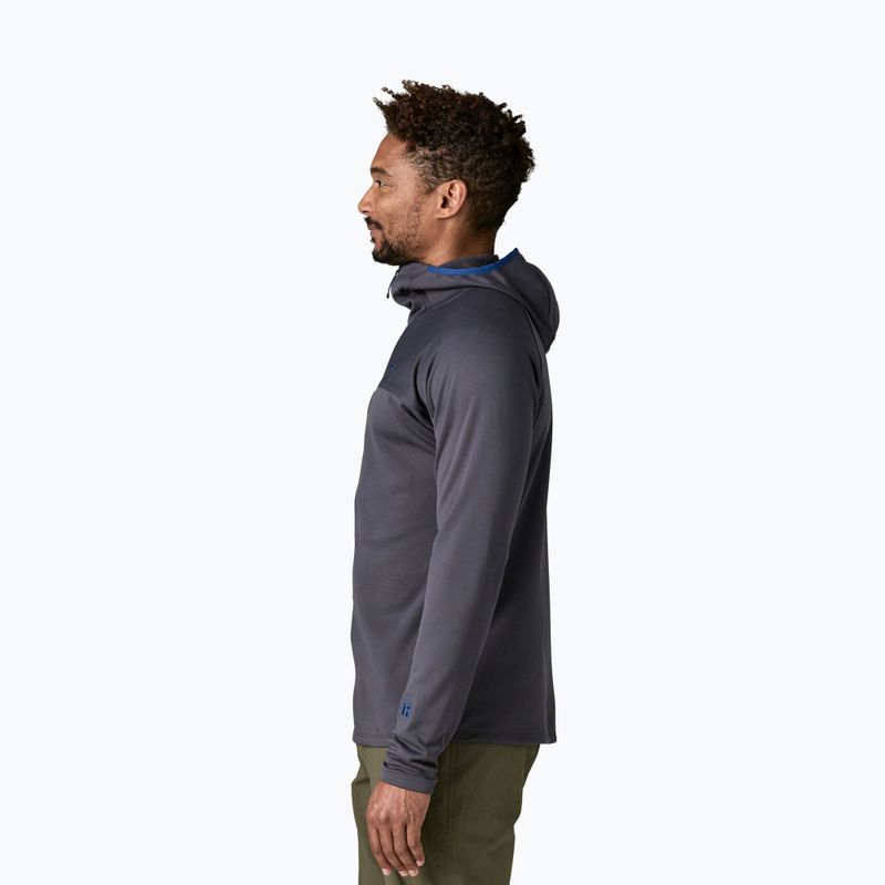 Мъжки суитшърт Patagonia R1 Ultralight Hoody smolder blue 4