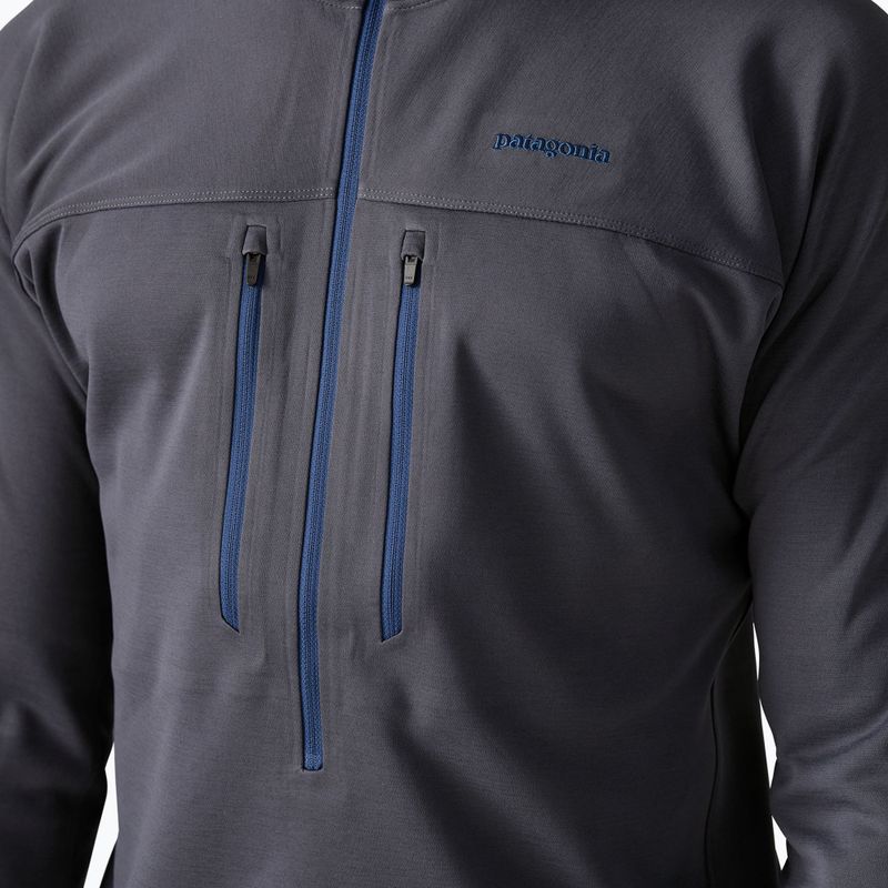 Мъжки суитшърт Patagonia R1 Ultralight Hoody smolder blue 7