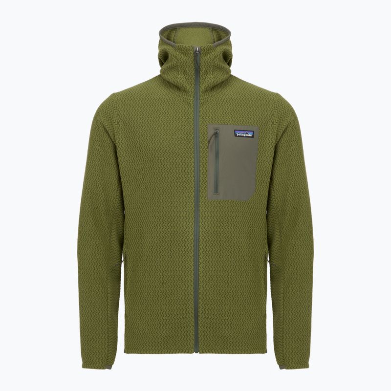 Мъжки трекинг суитшърт Patagonia R1 Air Full Zip Hoody caper green