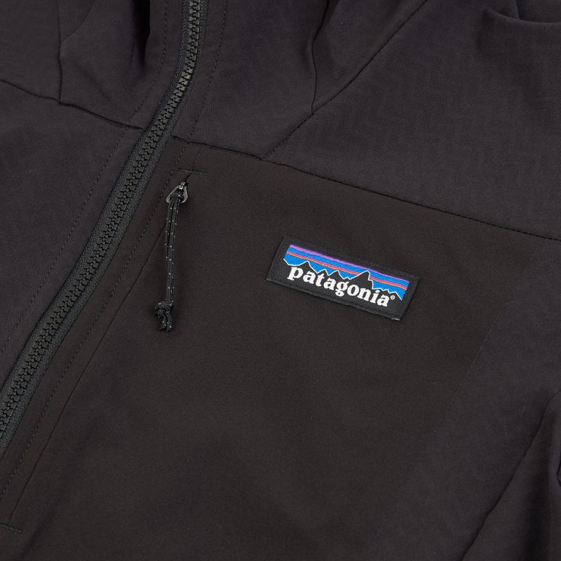 Дамско софтшел яке Patagonia R1 CrossStrata Hoody black 3