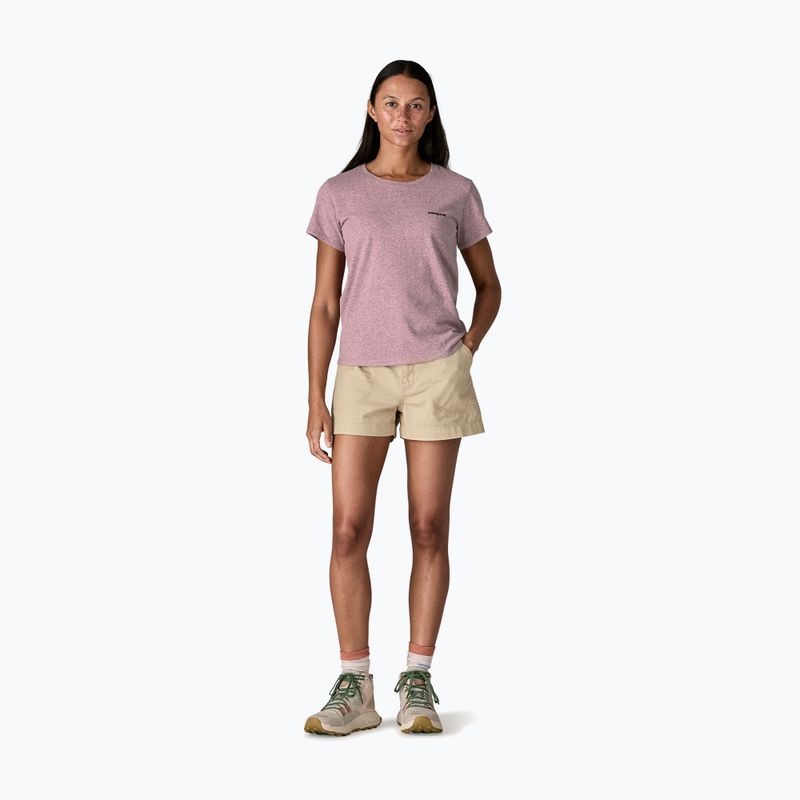 Дамска тениска Patagonia P-6 Logo Responsibili-Tee qulet violet 2
