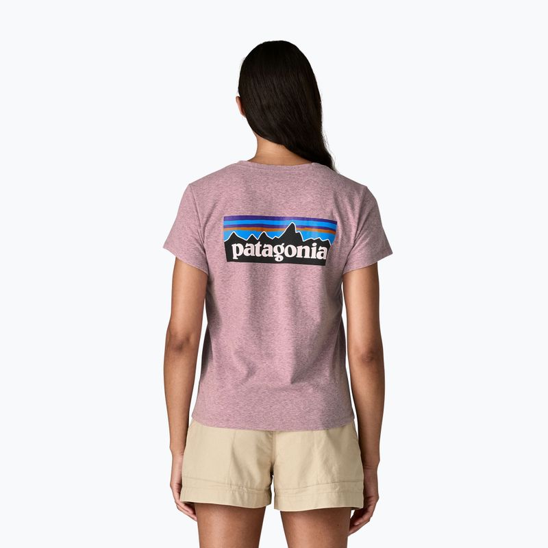 Дамска тениска Patagonia P-6 Logo Responsibili-Tee qulet violet 3