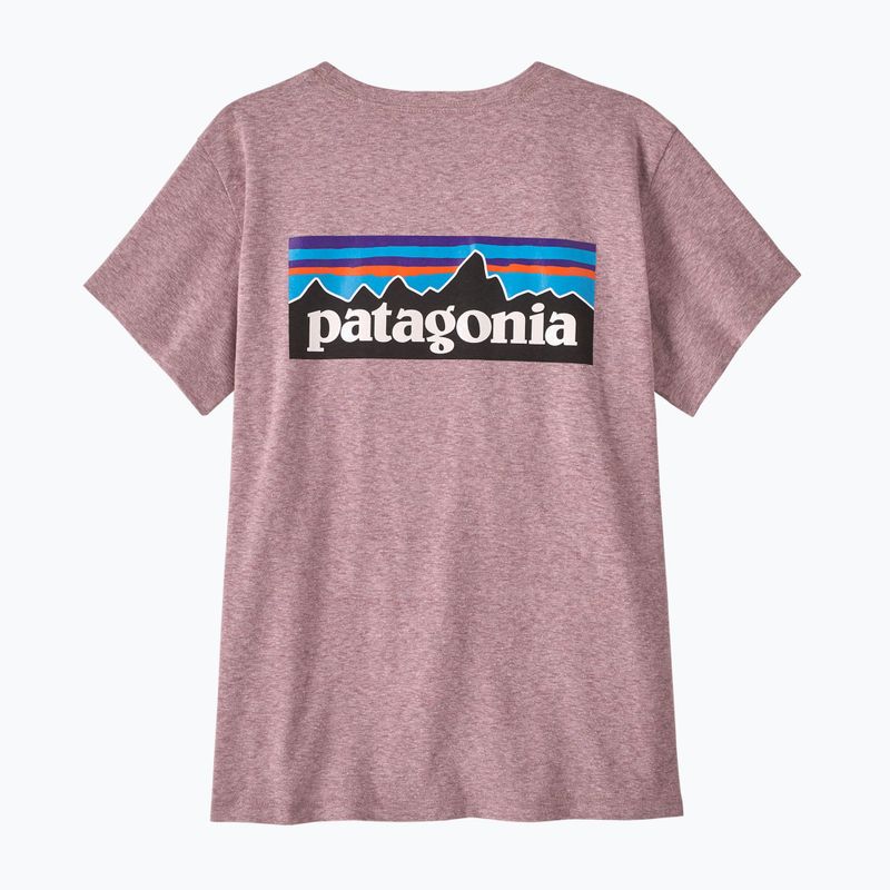 Дамска тениска Patagonia P-6 Logo Responsibili-Tee qulet violet 5