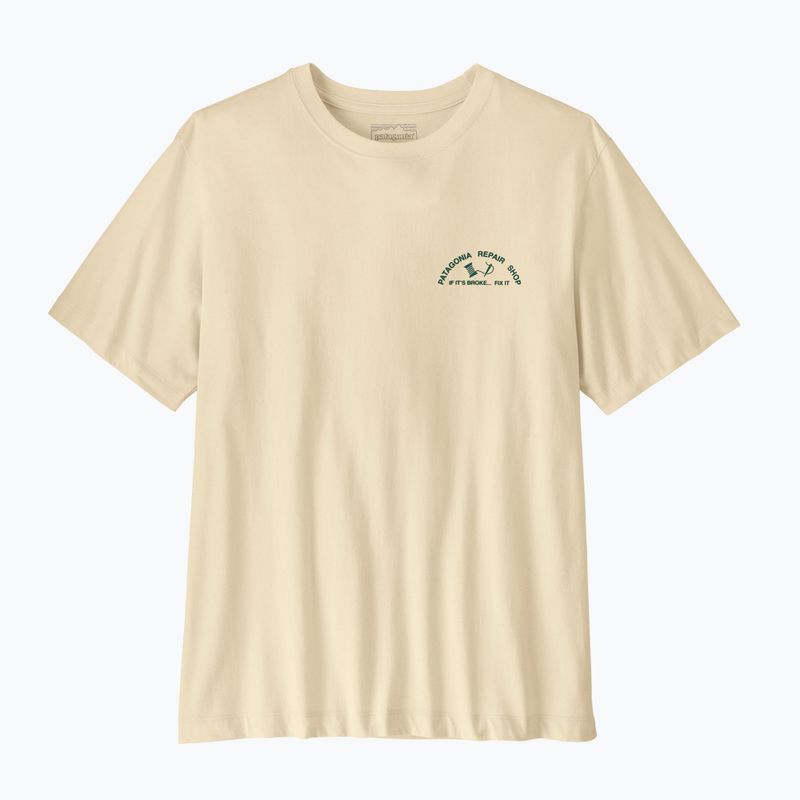 Мъжка тениска Patagonia Repair Shop undyed natural