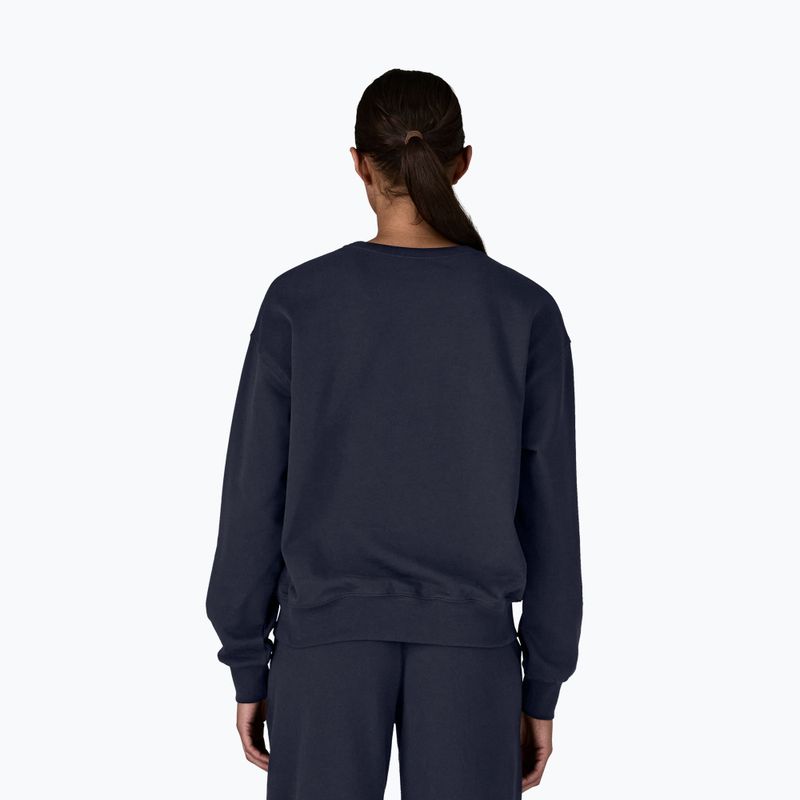 Дамски суитшърт Patagonia Daily Crew sunken blue 3