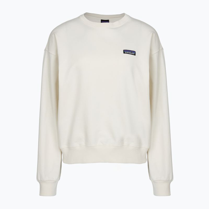 Дамски суитшърт Patagonia Daily Crew wool white