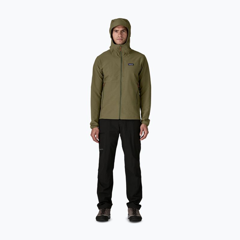 Мъжка софтшел яке Patagonia R1 TechFace Hoody basin green 2