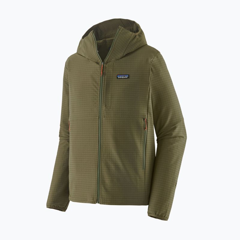 Мъжка софтшел яке Patagonia R1 TechFace Hoody basin green 12