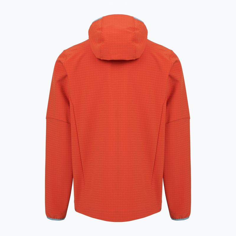 Мъжка софтшел яке Patagonia R1 TechFace Hoody hot ember 2