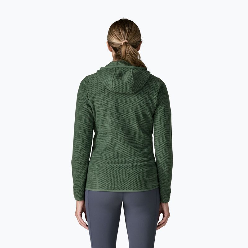 Дамски поларен суитшърт Patagonia R1 Air Full-Zip Hoody canopy green 2