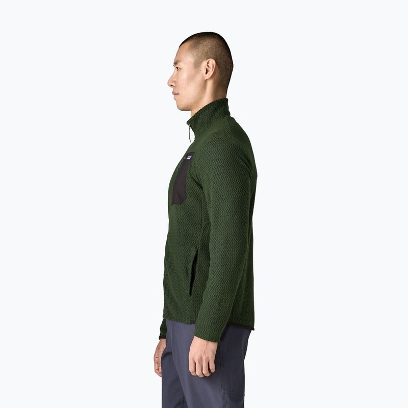 Мъжки поларен суитшърт Patagonia R1 Air treeline green 3