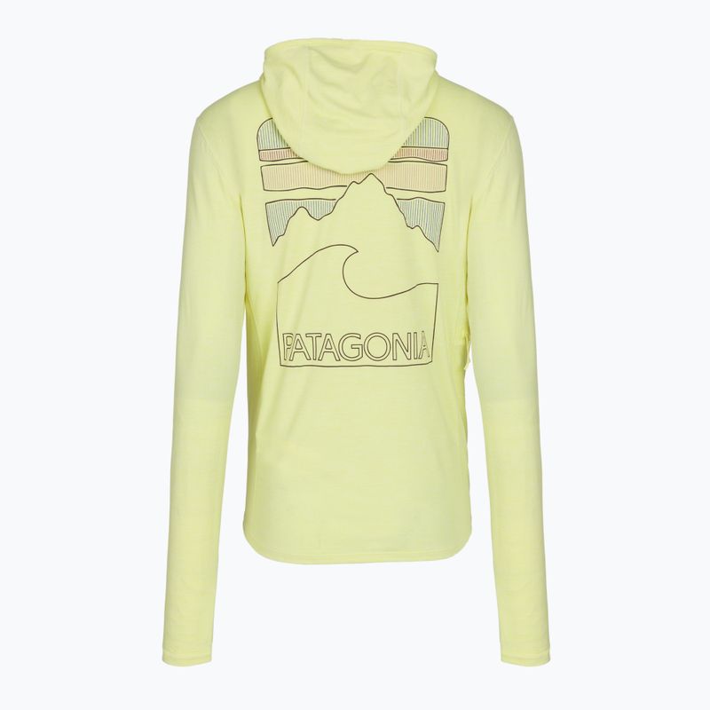 Дамски суитшърт Patagonia Cap Cool Sun Hoody vellum green - light vellum green x-dye 2