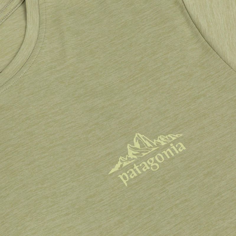 Мъжка тениска Patagonia Cap Cool Daily Shirt - Cloud Crag gumtree green - light gumtree green x-dye 3