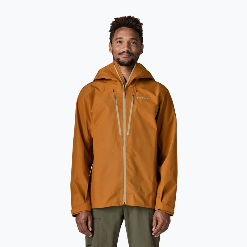 Мъжко яке за дъжд Patagonia Triolet cinnamon brown 2